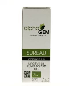 Sureau (Sambucus nigra) bourgeon BIO, 15 ml